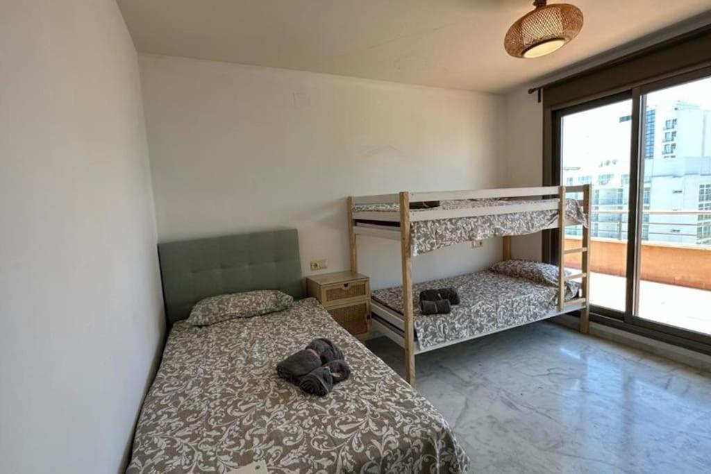 Atico Puerto Marina 2 Hab Con Piscina, 500M De La Plata Lägenhet Torremolinos Exteriör bild